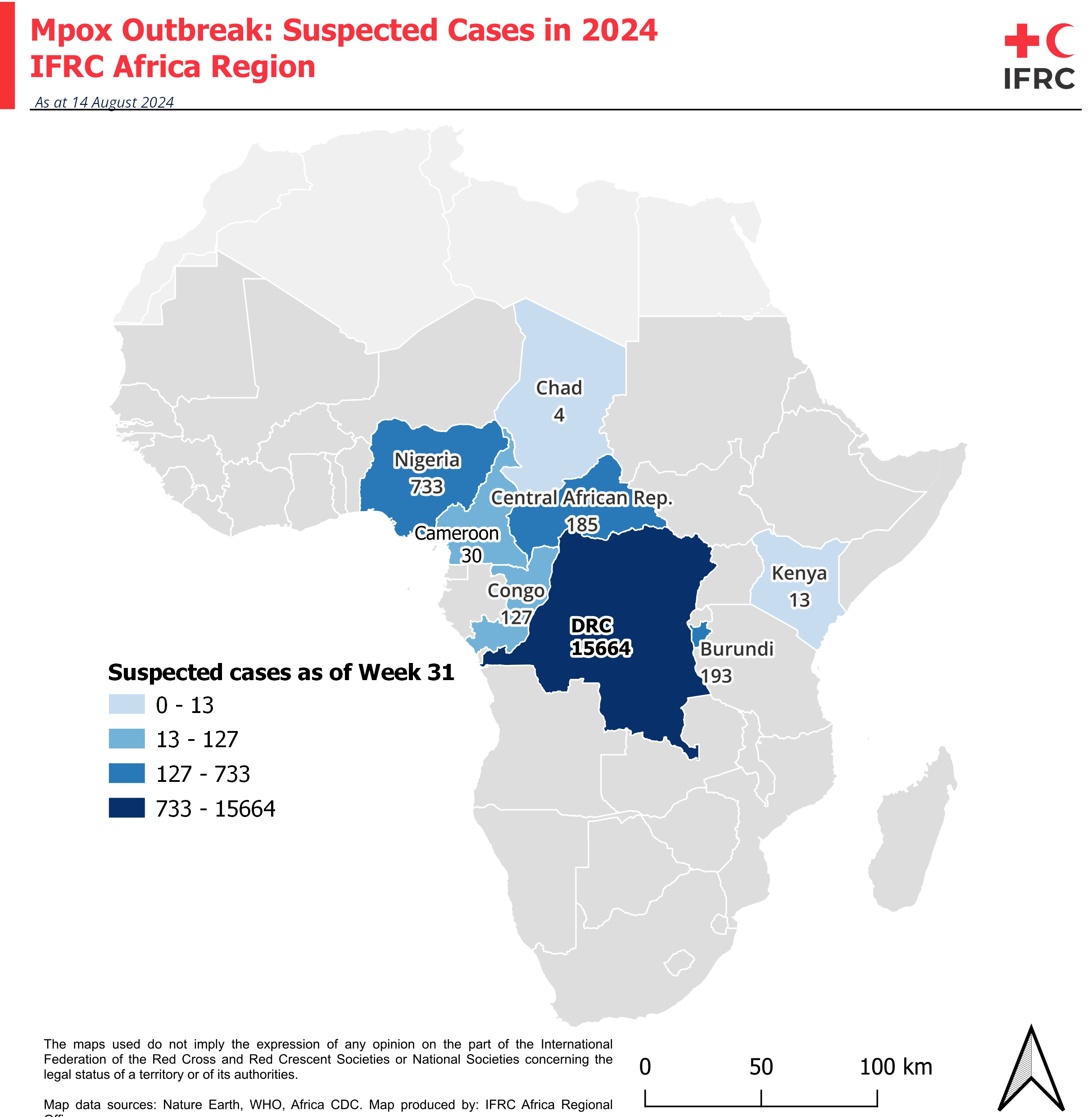IFRC GO Mpox Suspected Cases 